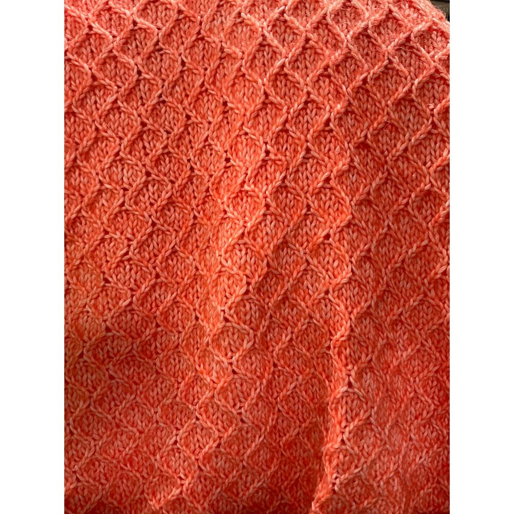 Talbots Orange Polyester Pullover Sweater - Women… - image 4